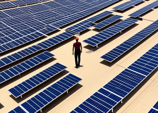 Saulės elektrinių revoliucija: kaip tvarūs energijos sprendimai keičia pasaulinę ekonomiką